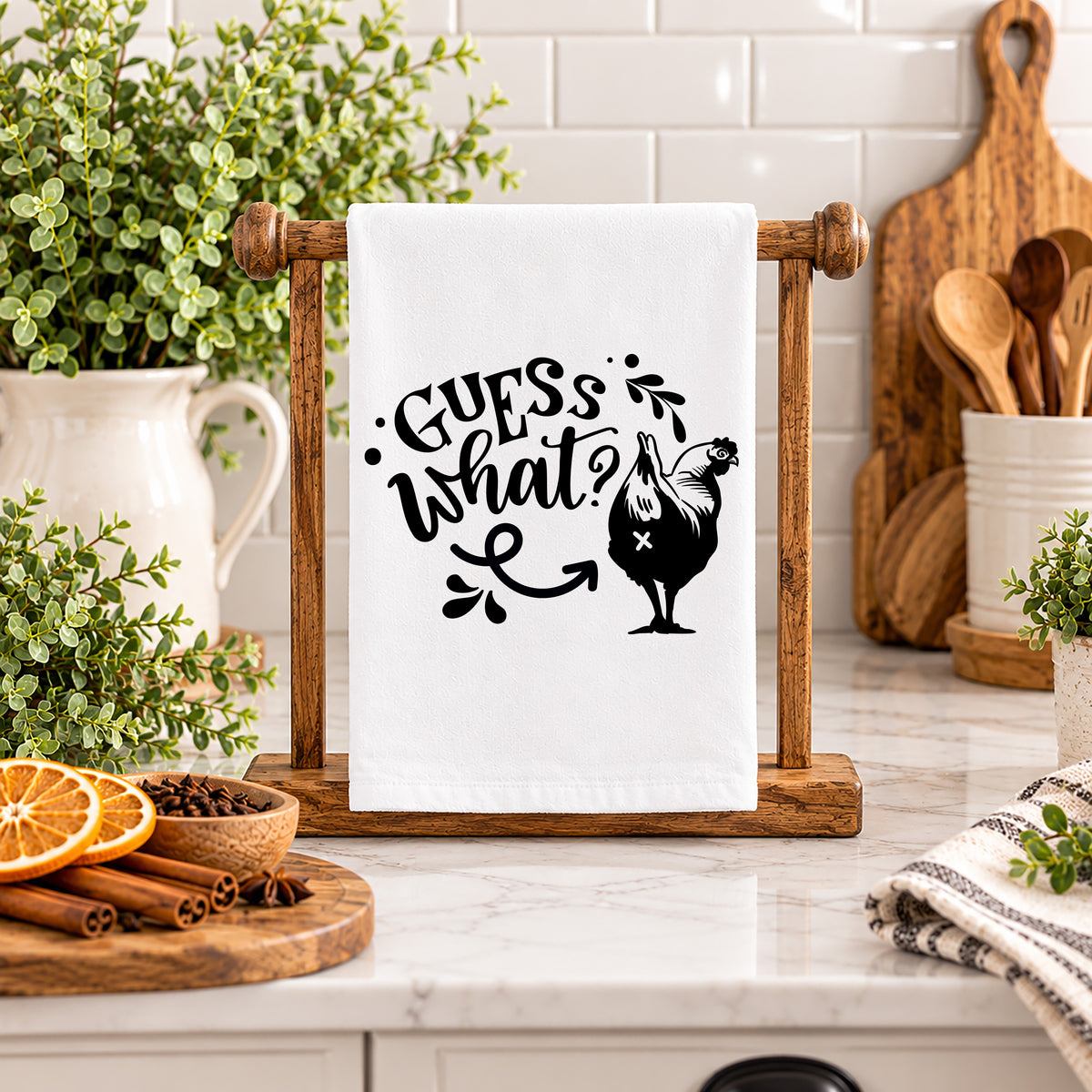 Cluck Around & Find Out Kitchen Towels
