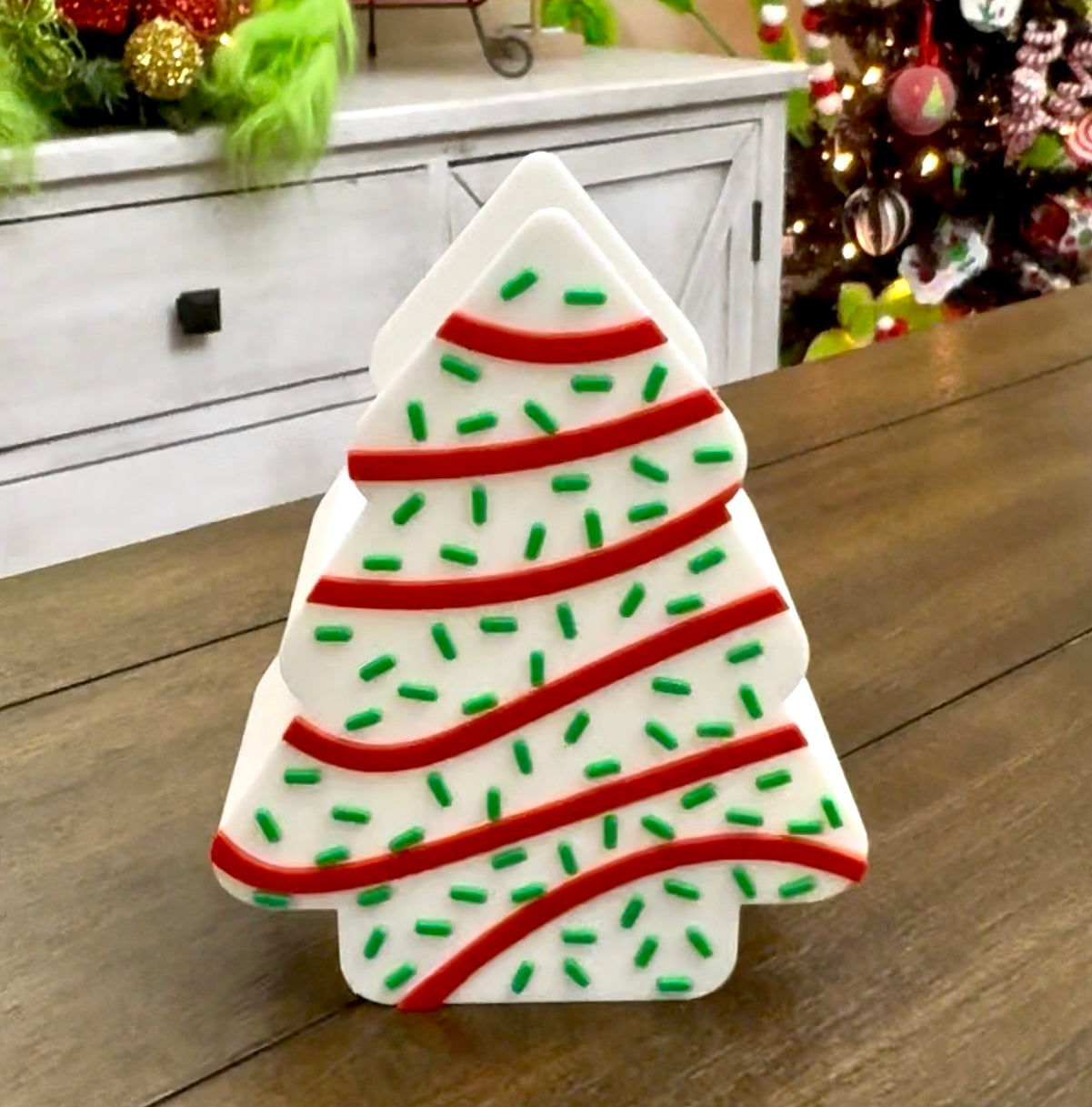 "Little Debbie" Christmas Cake Hand Soap Holder
