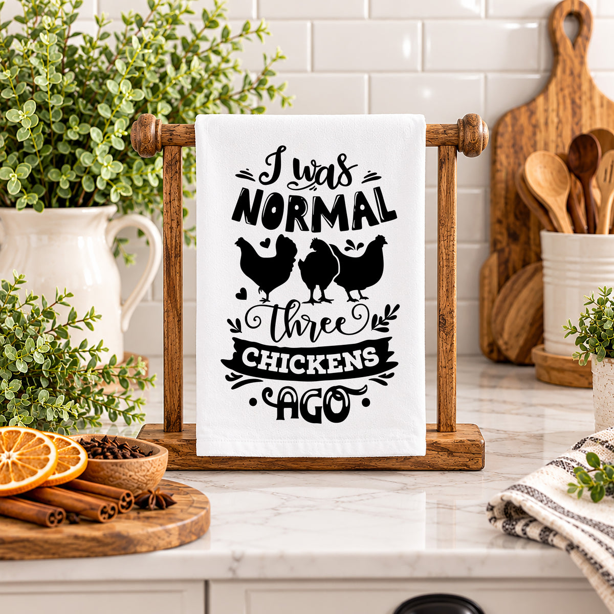 Cluck Around & Find Out Kitchen Towels