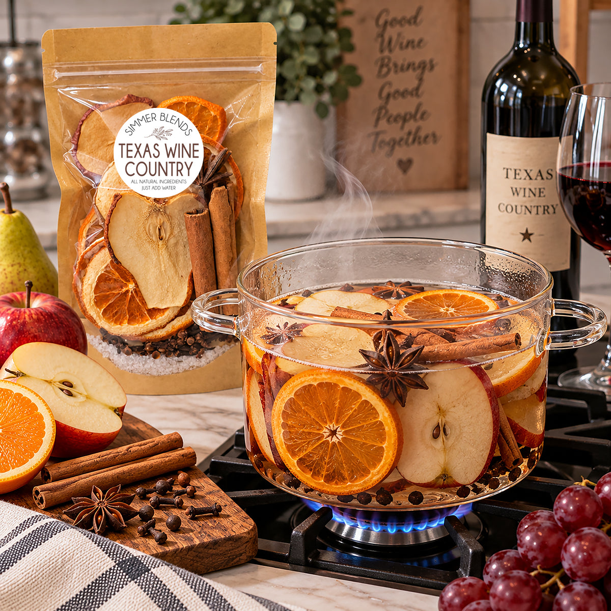 Texas Wine Country Simmer Pot Blend