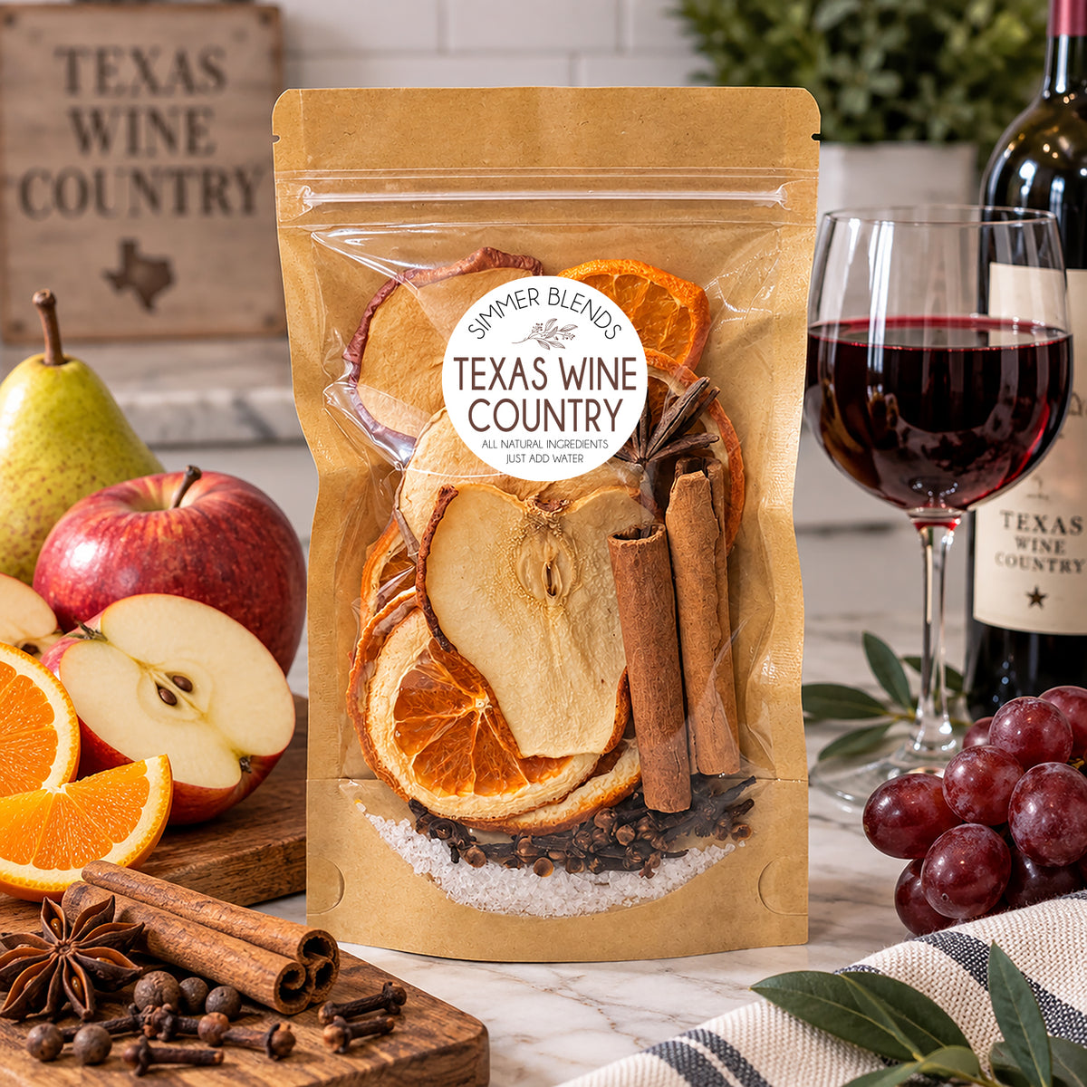 Texas Wine Country Simmer Pot Blend