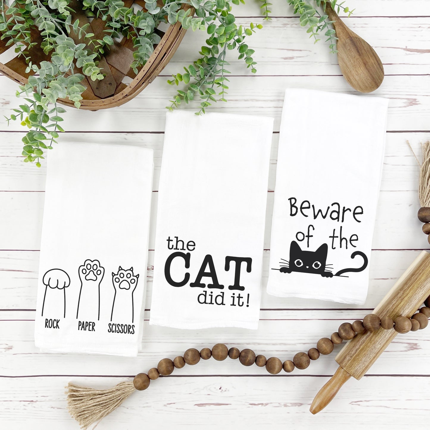 Cat-tastic Kitchen Towels