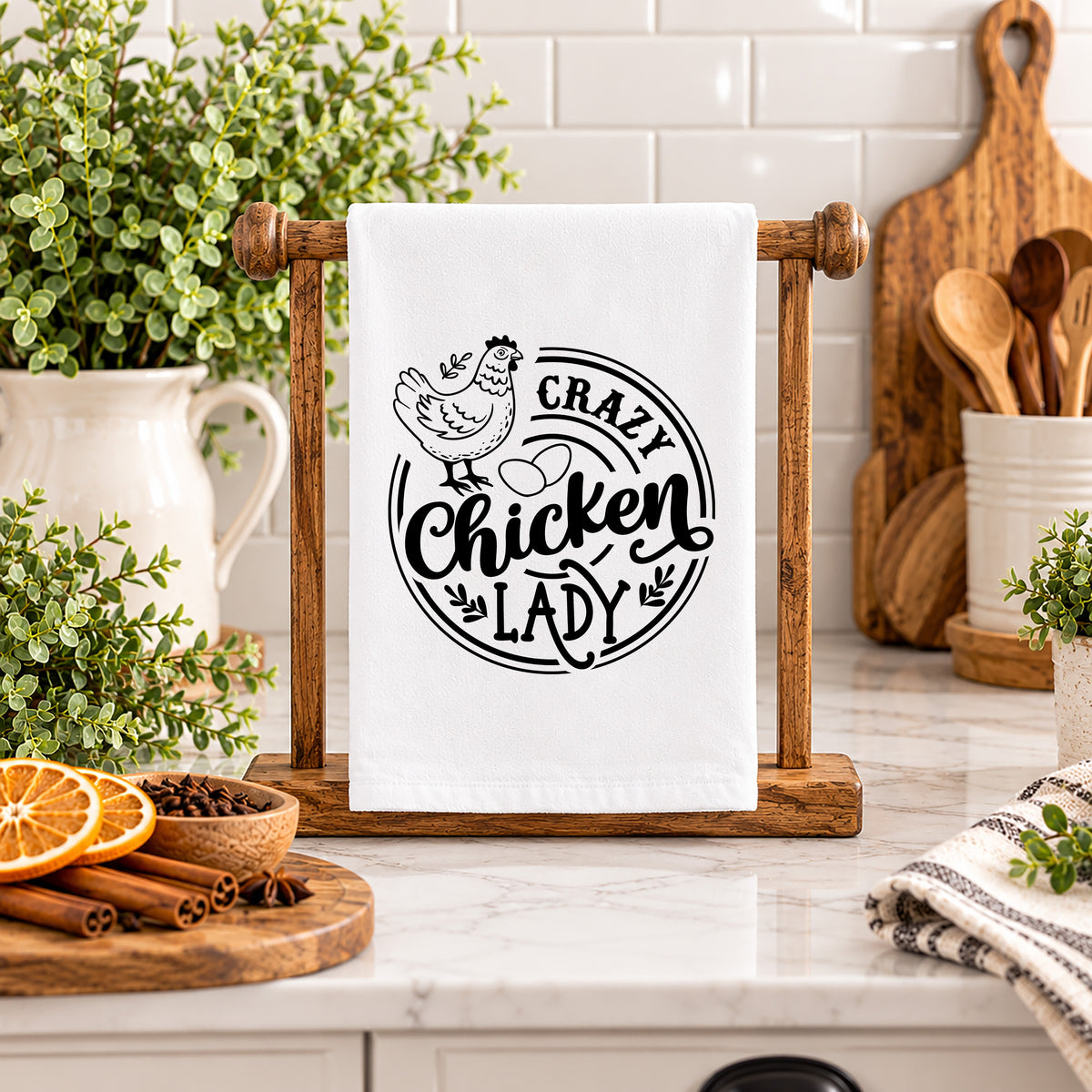 Cluck Around & Find Out Kitchen Towels