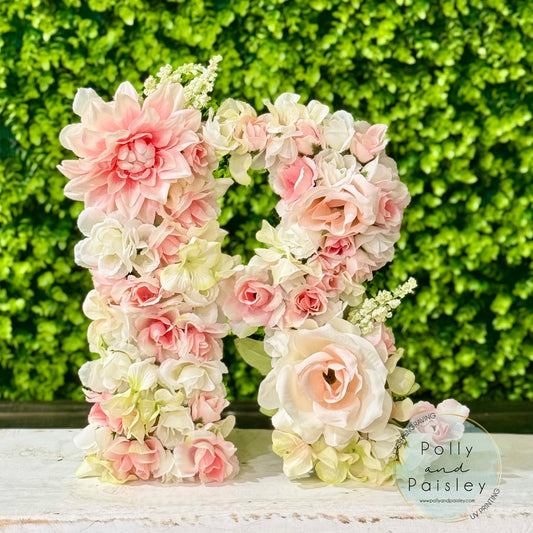 Full Floral Letter – Personalized Flower Initial