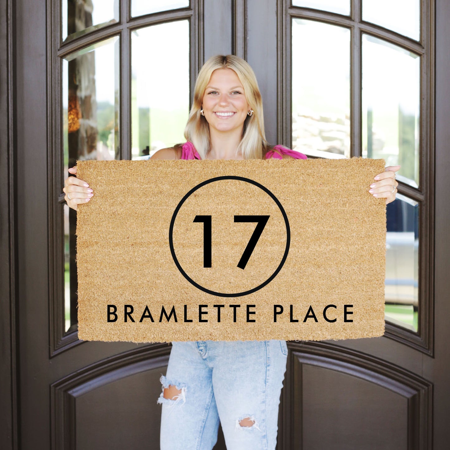 Personalized Address Doormat