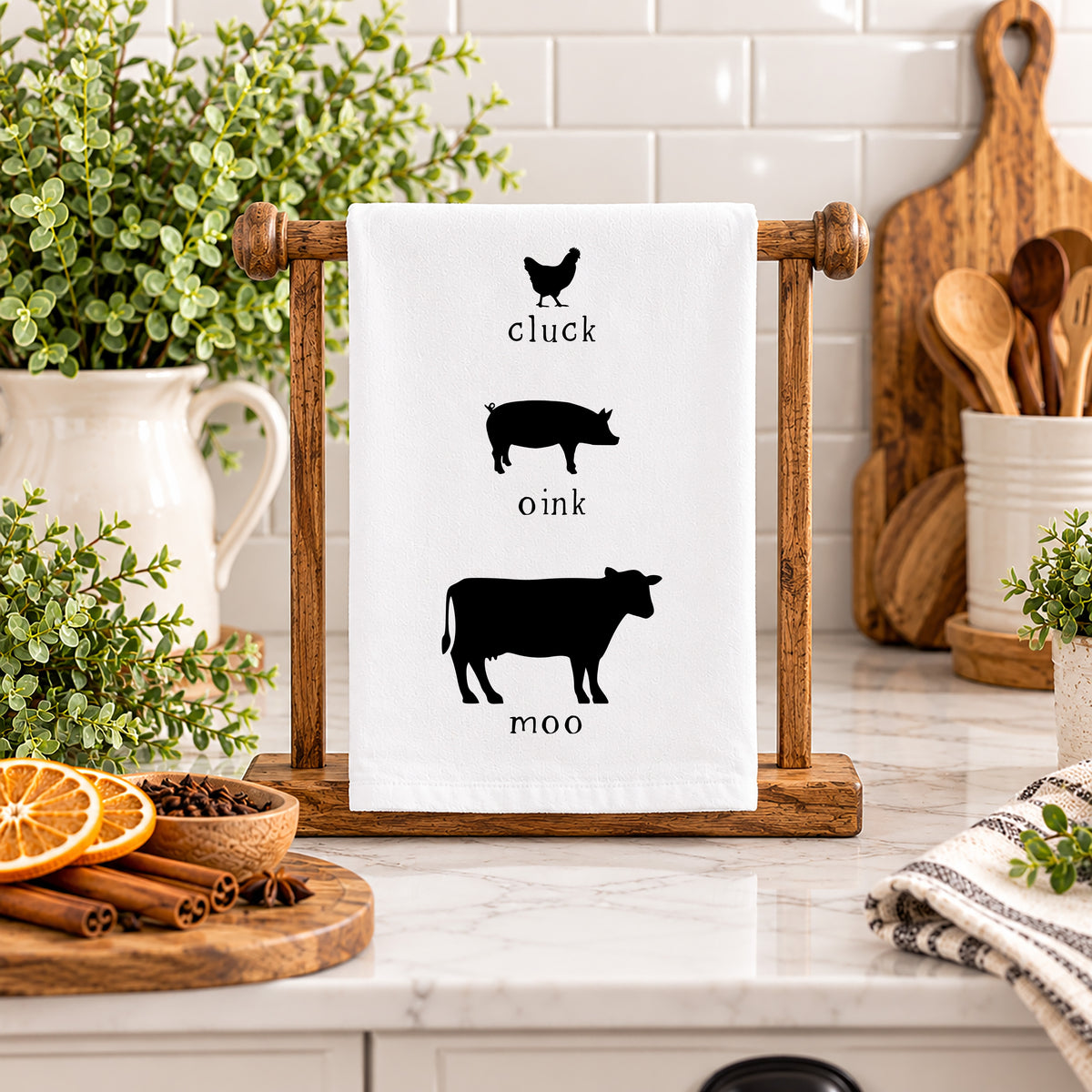 Cluck Around & Find Out Kitchen Towels