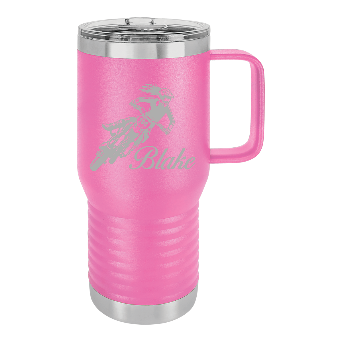 Personalized Moto Travel Mug