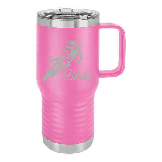 Personalized Moto Travel Mug