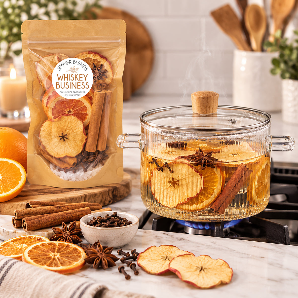 Whiskey Business Simmer Pot Blend