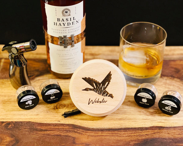 Personalized Whiskey Cocktail Smoker Kit